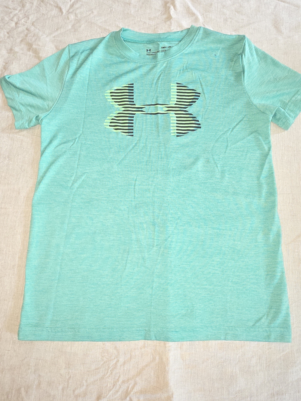 Under Armour Mint Green Logo Tee